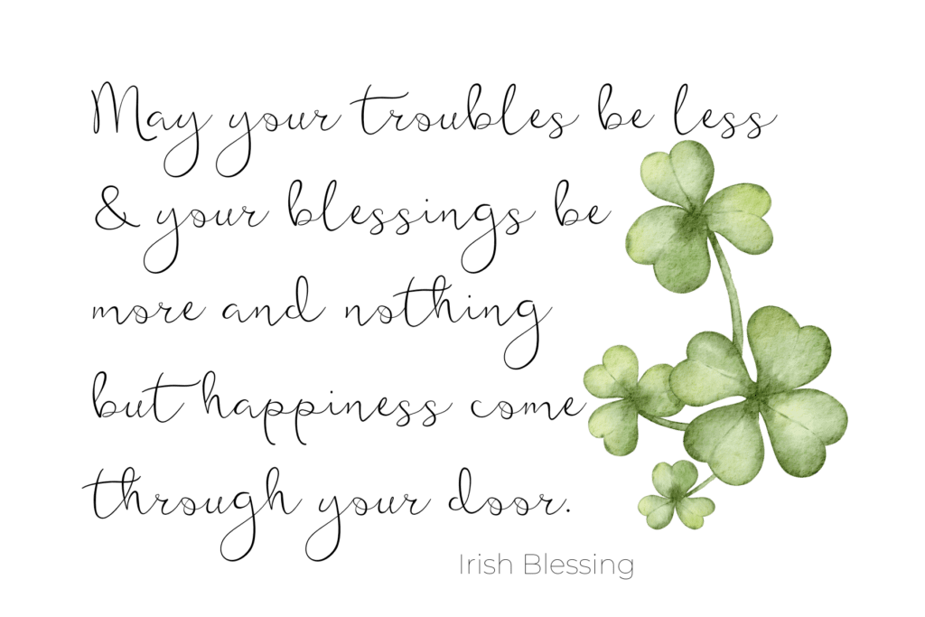 Irish Blessings FREE PRINTABLES