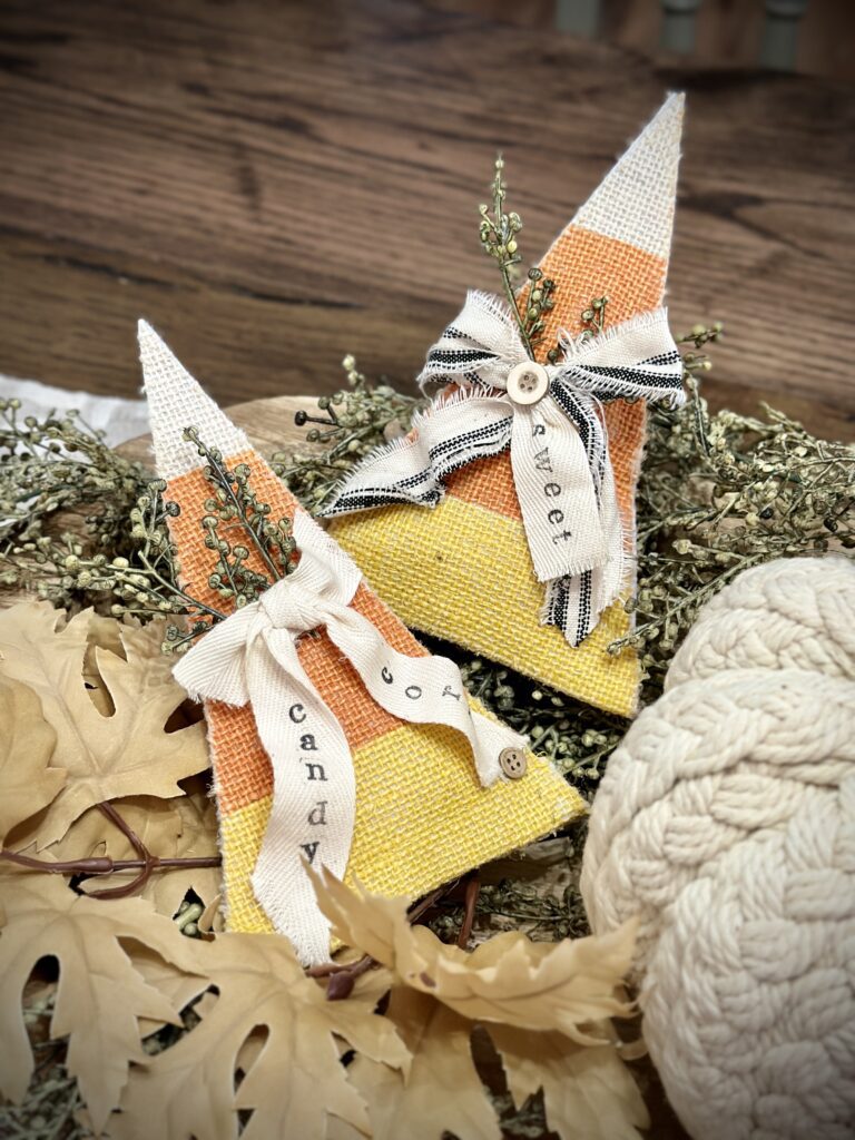 Easy Candy Corn Bowl Filler
